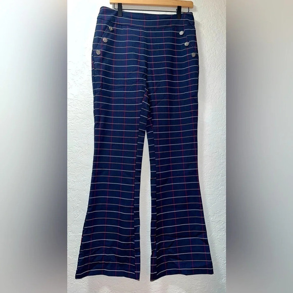 Women's Ava & Grace Navy Blue Pants - Picture 2 of 10